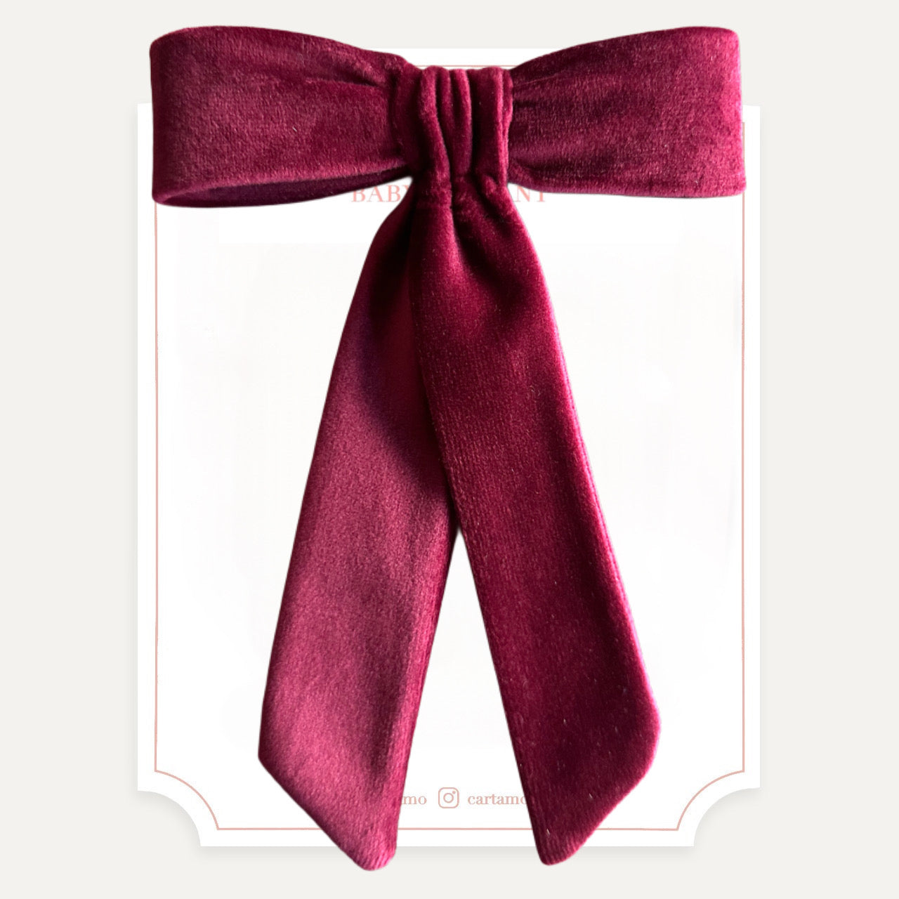 Pony Tail Velvet Premium (Niñas y Teens)