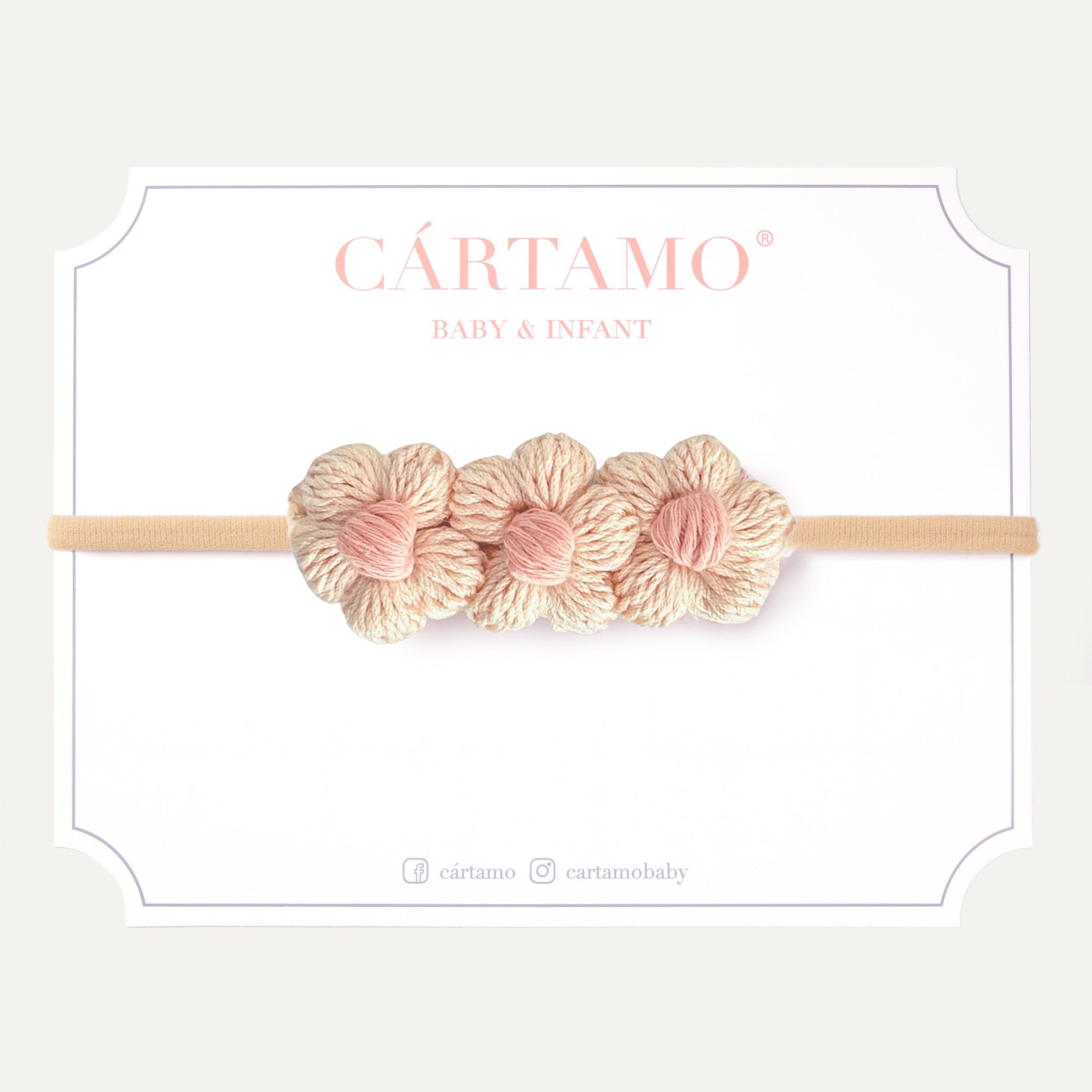 Trio de Flores con botón