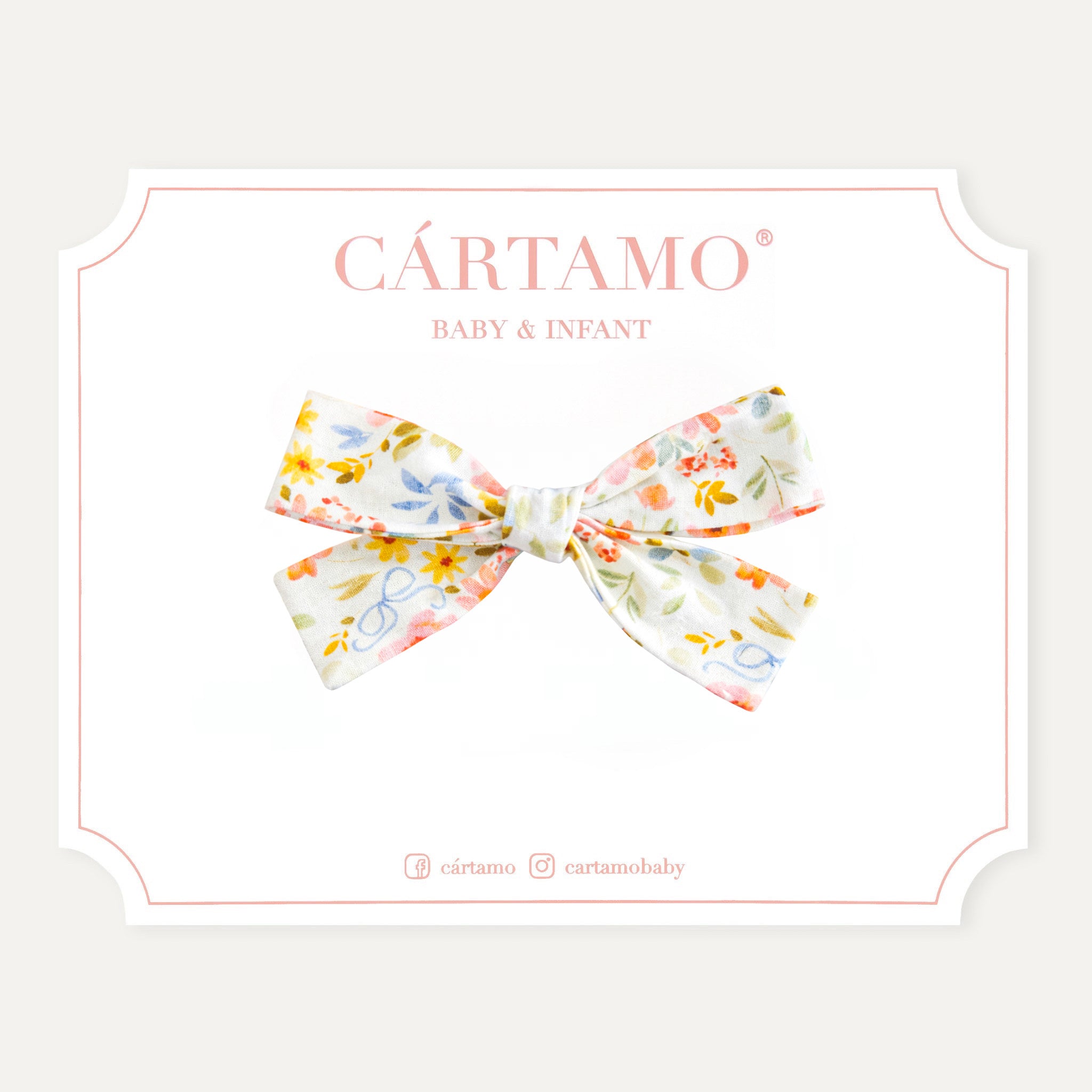 Clip Lazo Flores de Primavera