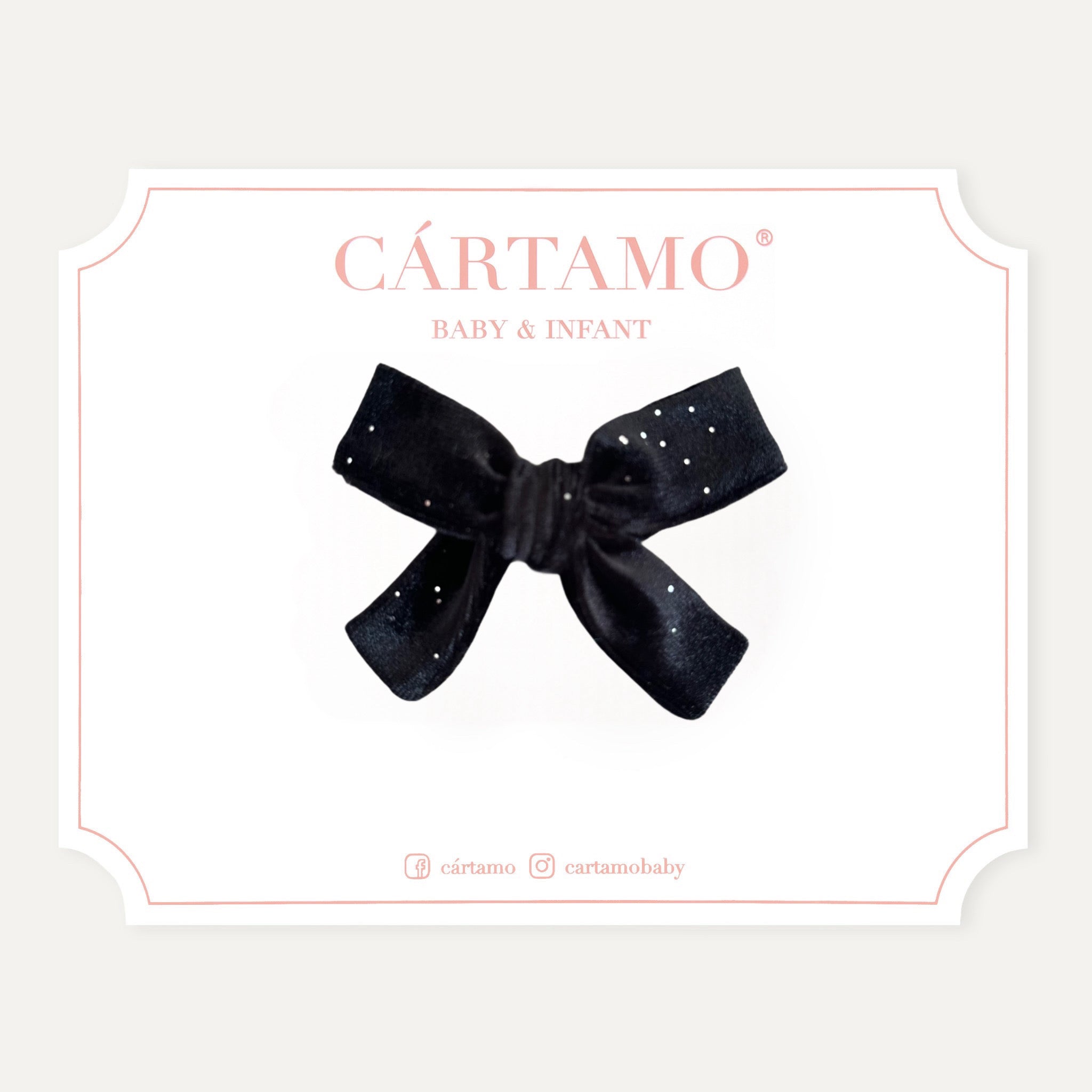 Lazo Velvet Destellos (Bebé y Niña)