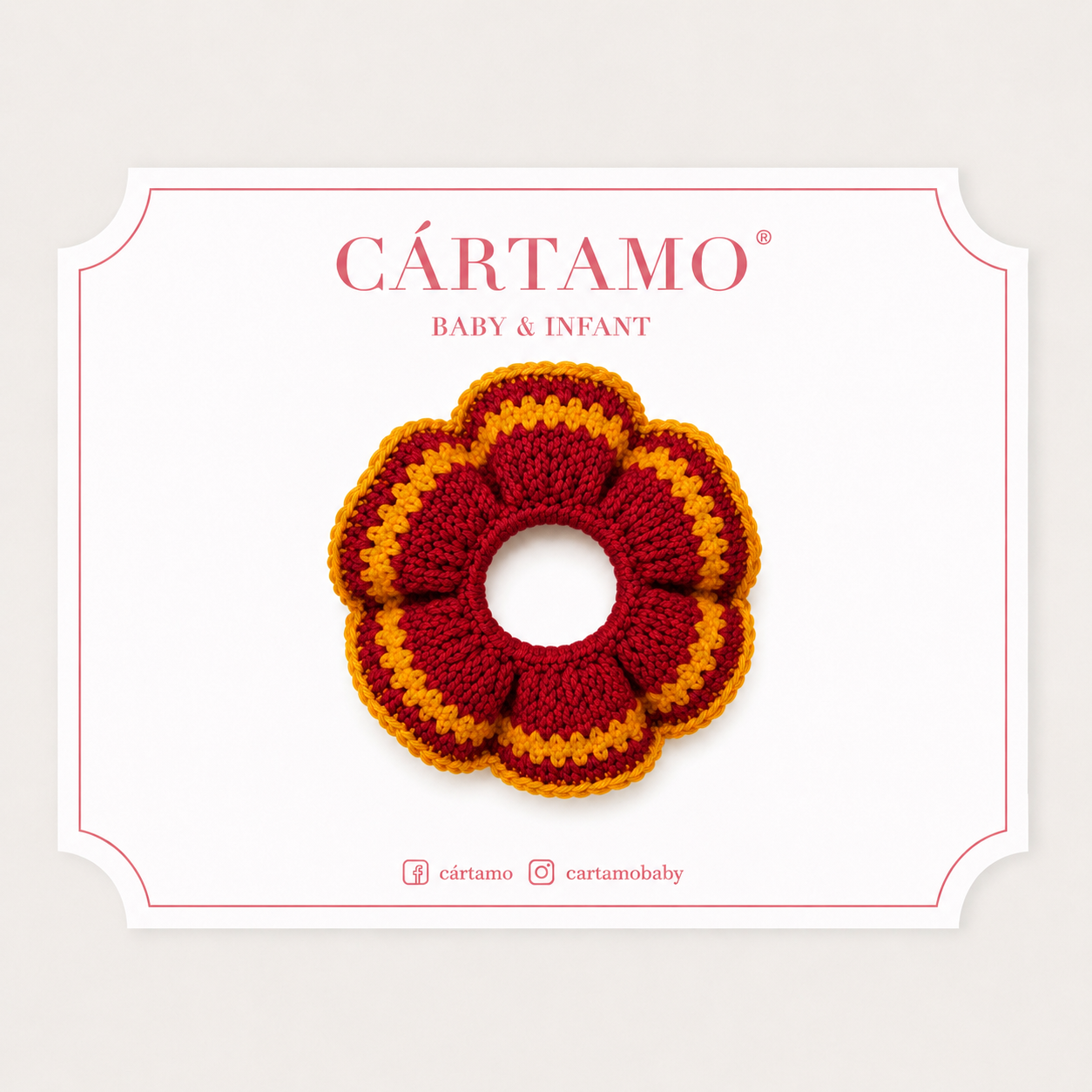 Vintage Scrunchies Tejidas a Mano