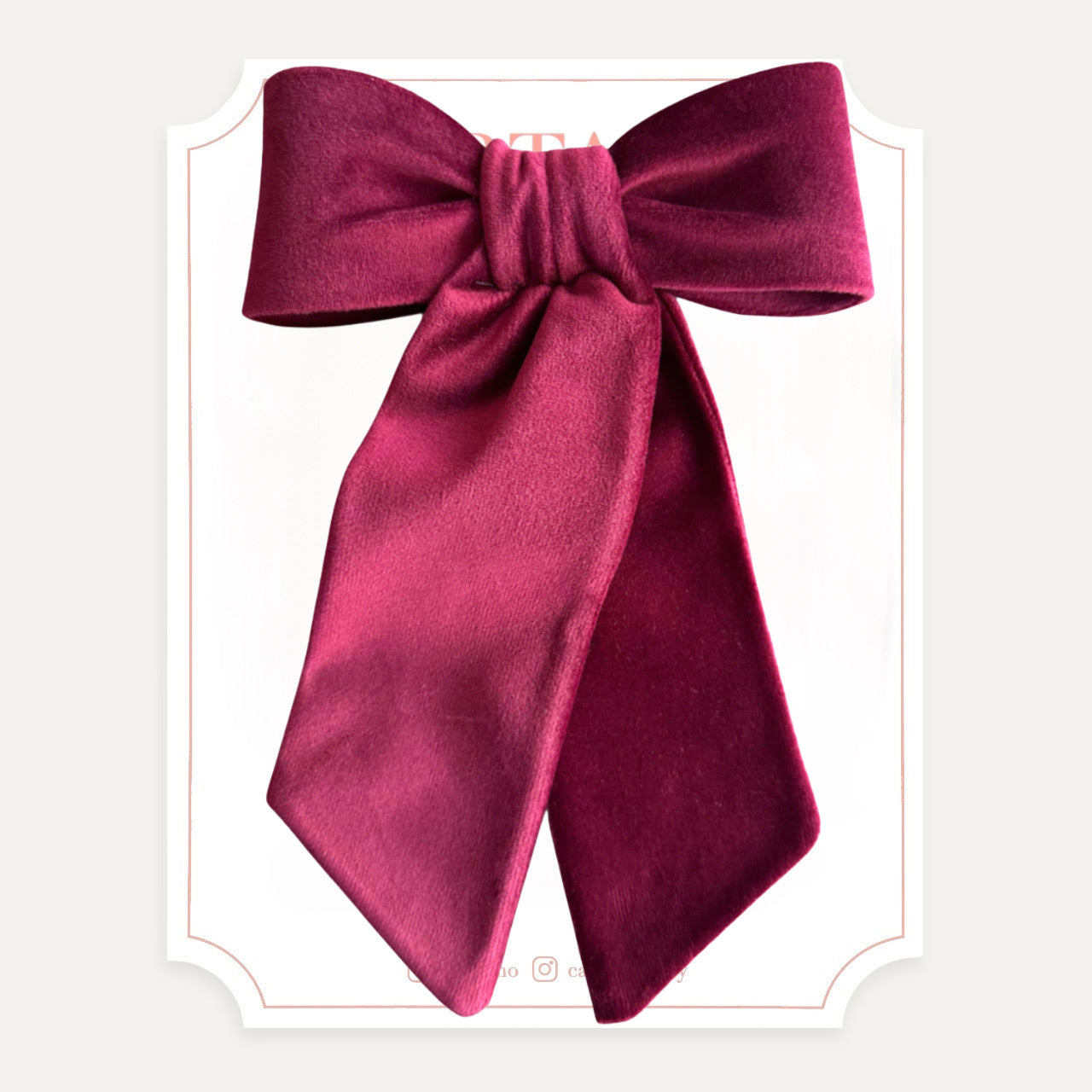 Pony Tail Velvet Premium (Niñas y Teens)