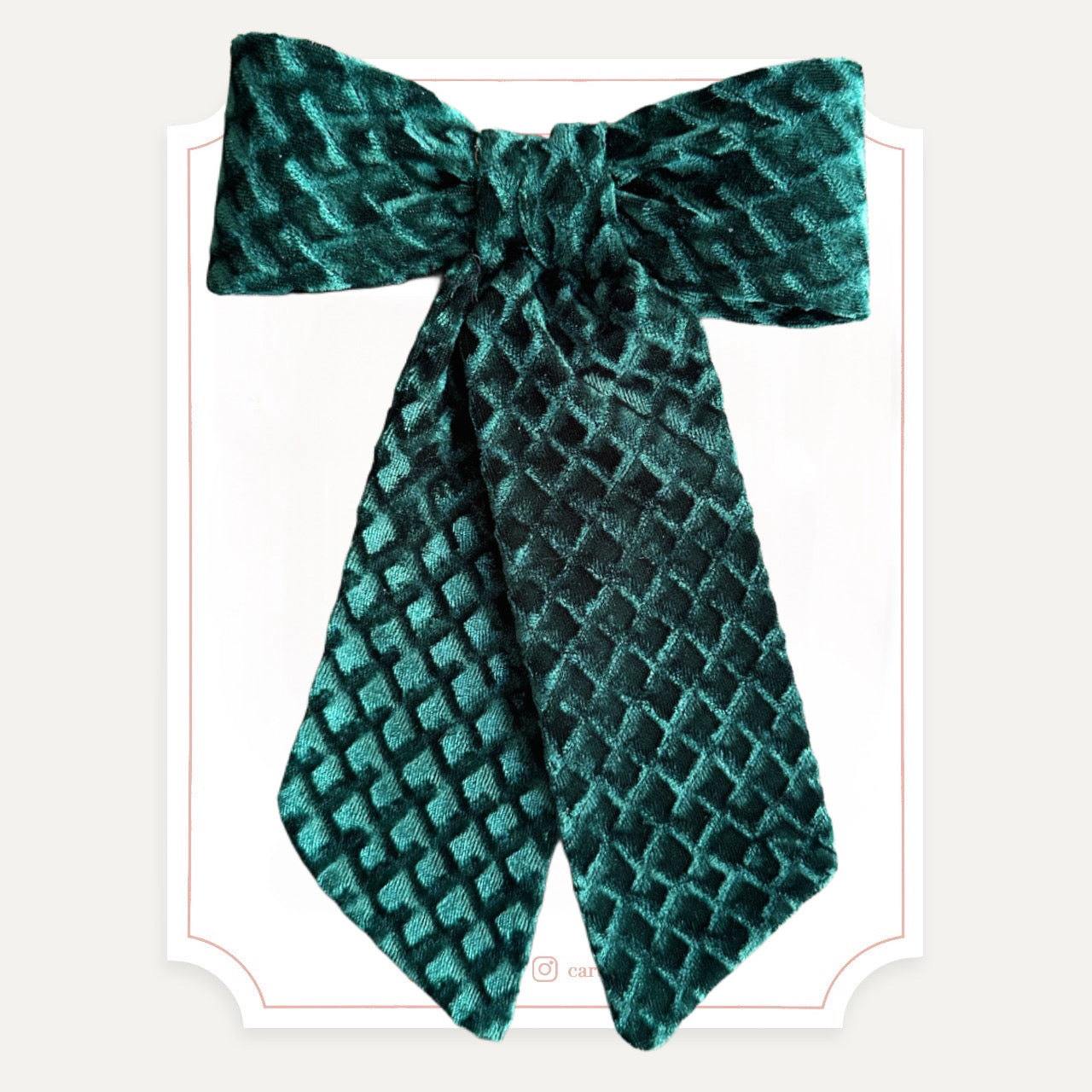 Pony Tail Velvet Textura (Niñas y Teens)