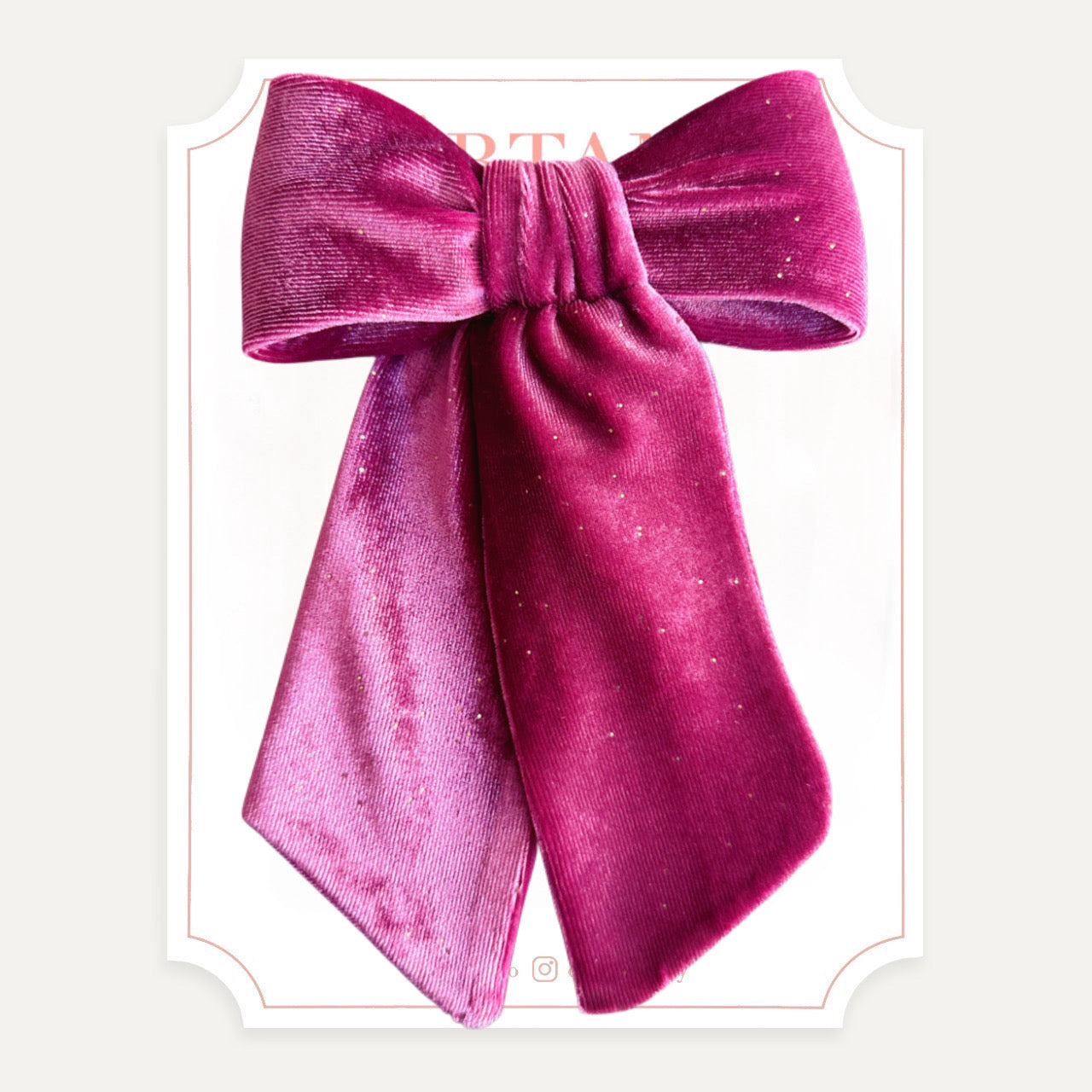 Pony Tail Velvet Destellos (Niñas y Teens)