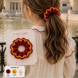 Vintage Scrunchies Tejidas a Mano