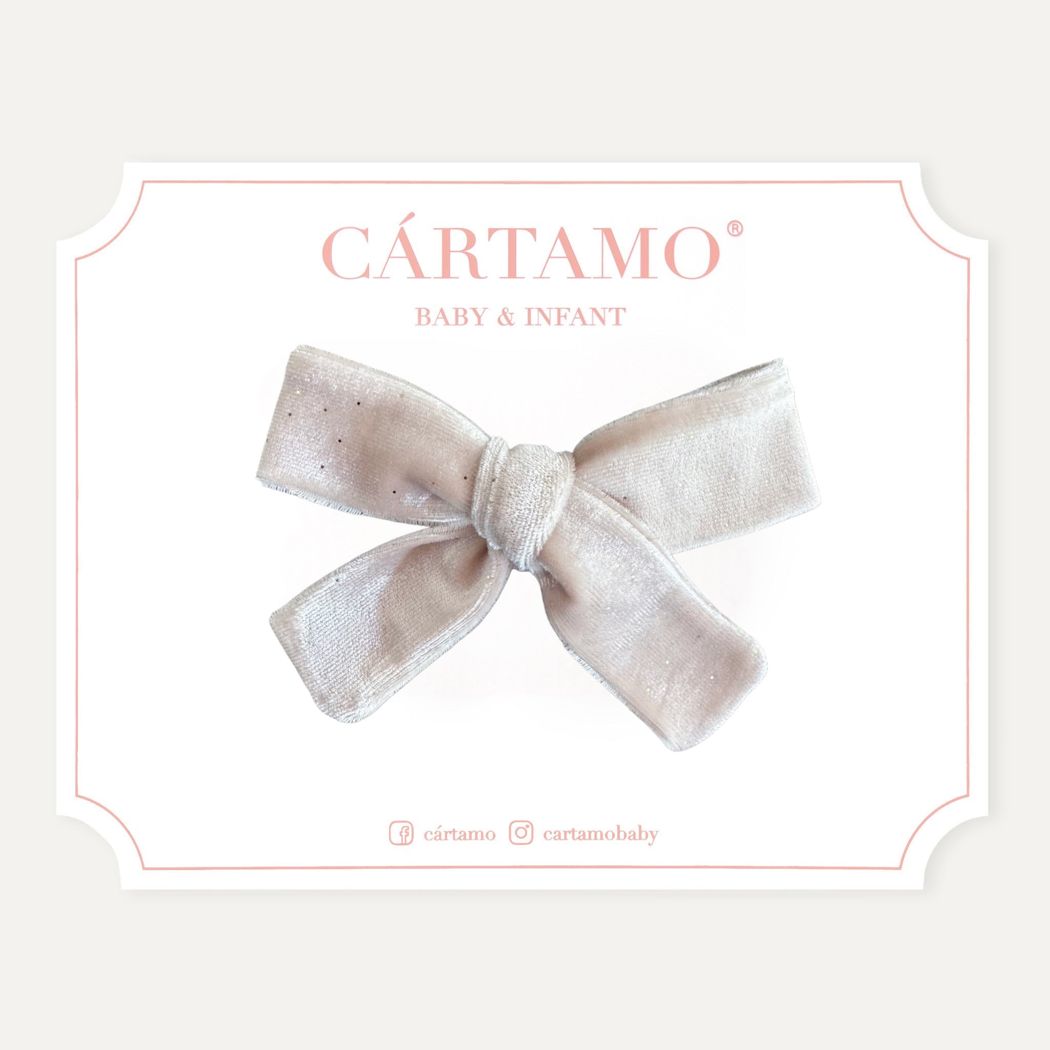 Lazo Velvet Destellos (Bebé y Niña)