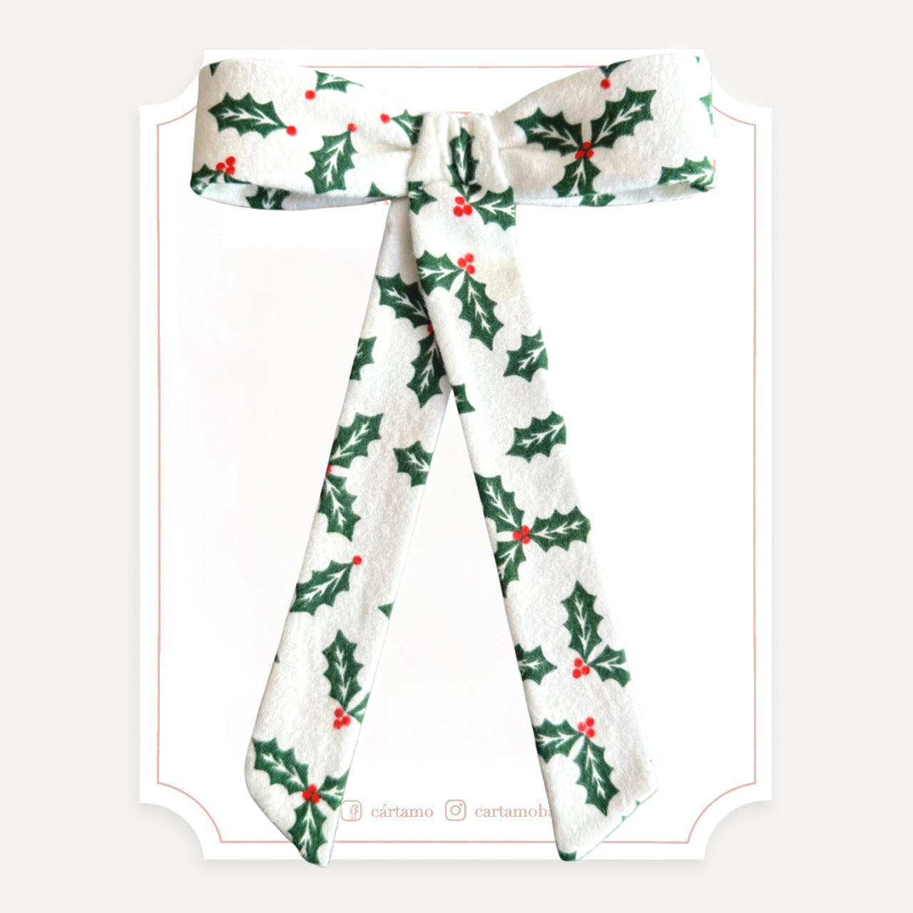 Mistletoe Pony Tail (Niñas y Teens)