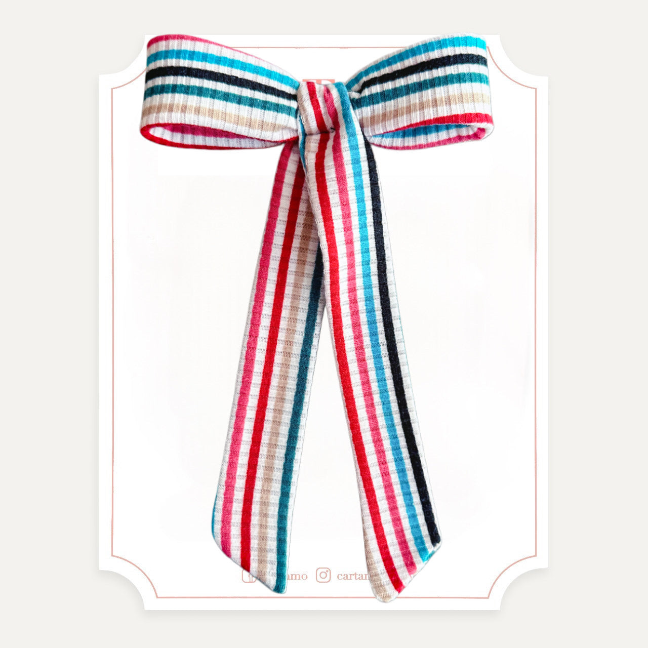 Christmas Print Pony Tail (Niñas y Teens)