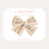 Clip Moño Yute Multicolor