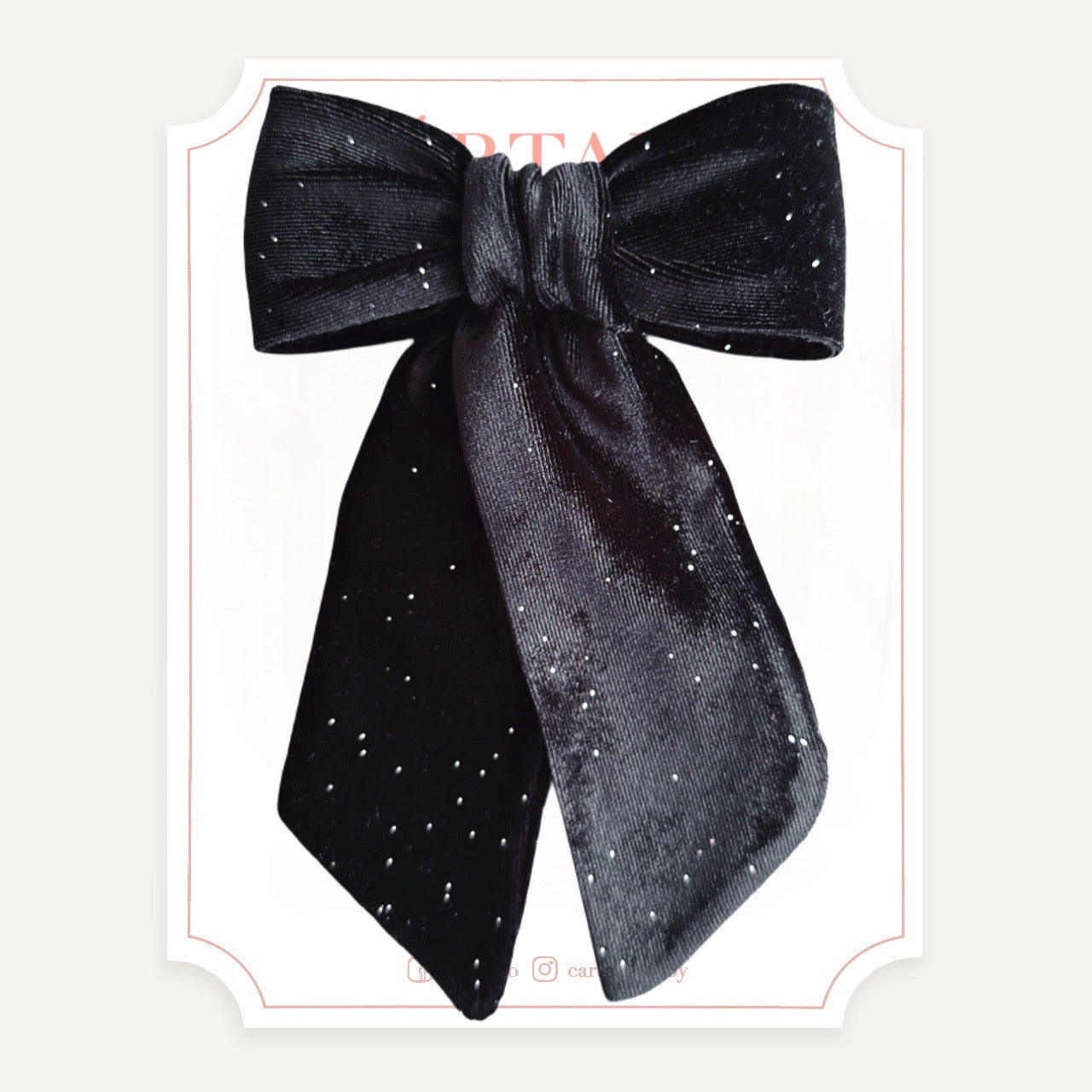 Pony Tail Velvet Destellos (Niñas y Teens)