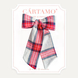 Pony Tail Tartán Rojo/Gris (Niñas y Teens)