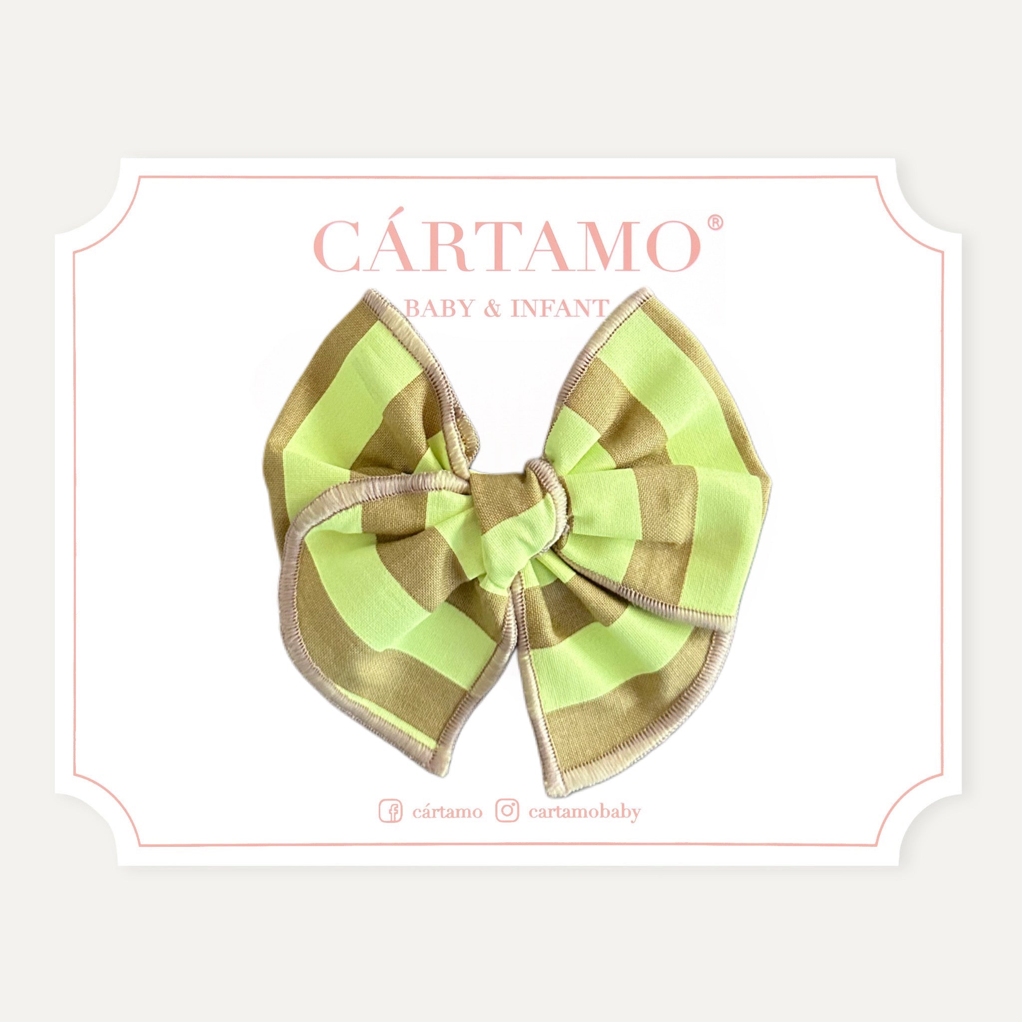 Orilla Bordada Bettlejuice Verde