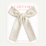 Clip Lazo Velvet Estrellas