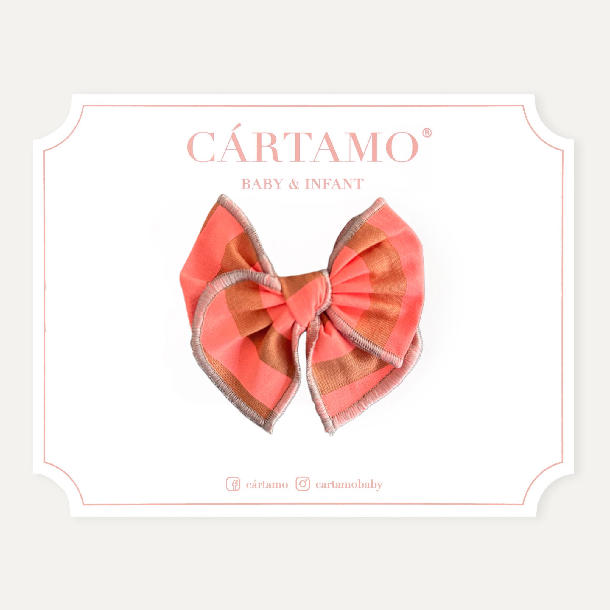 Orilla Bordada Bettlejuice Naranja