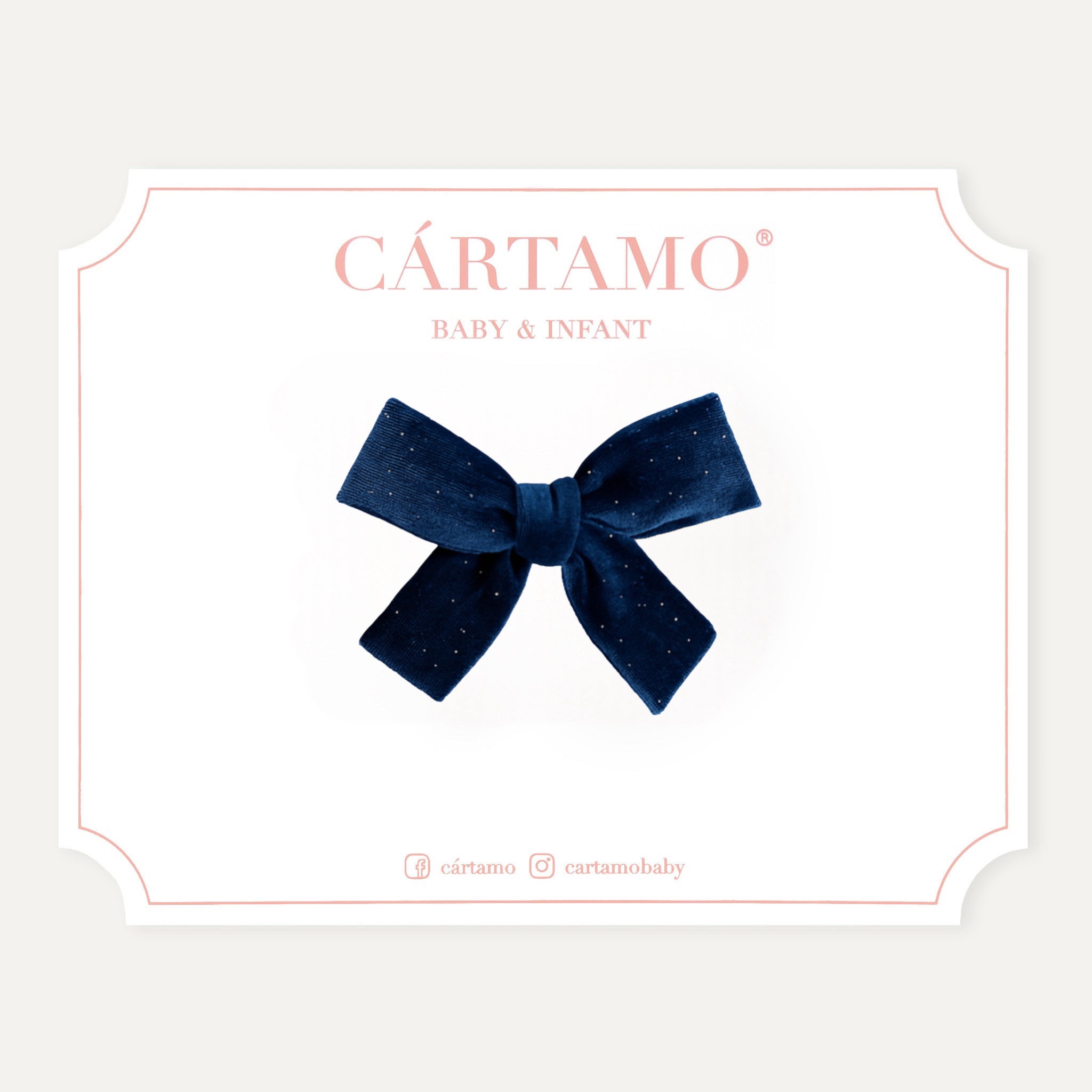 Lazo Velvet Destellos (Bebé y Niña)