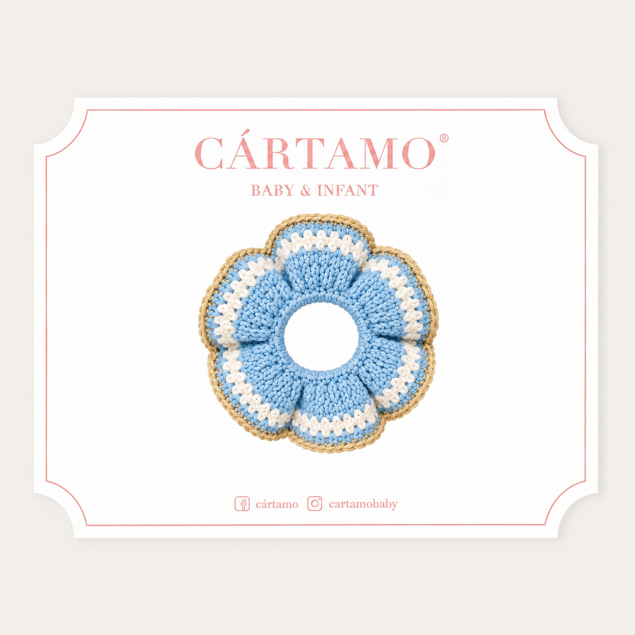 Vintage Scrunchies Tejidas a Mano