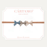 Banda Trío Mini Moños Newborn