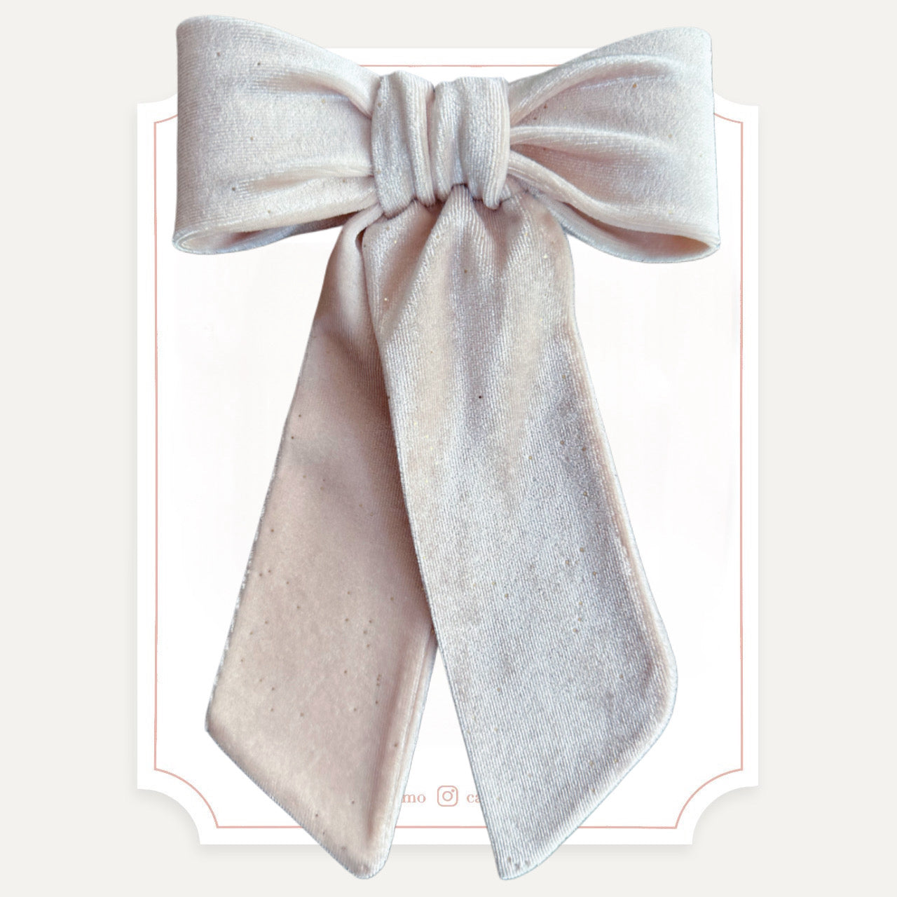 Pony Tail Velvet Destellos (Niñas y Teens)