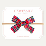 Lazo Christmas Tartán (Bebé y Niña)