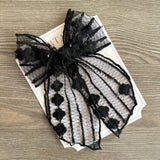 Orilla Bordada Tul con Bordados