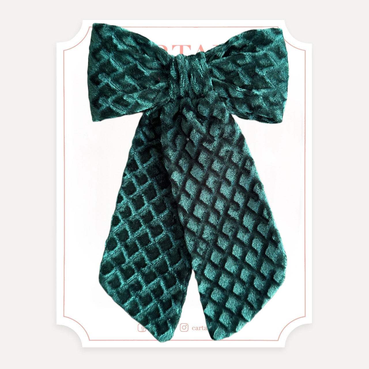 Pony Tail Velvet Textura (Niñas y Teens)