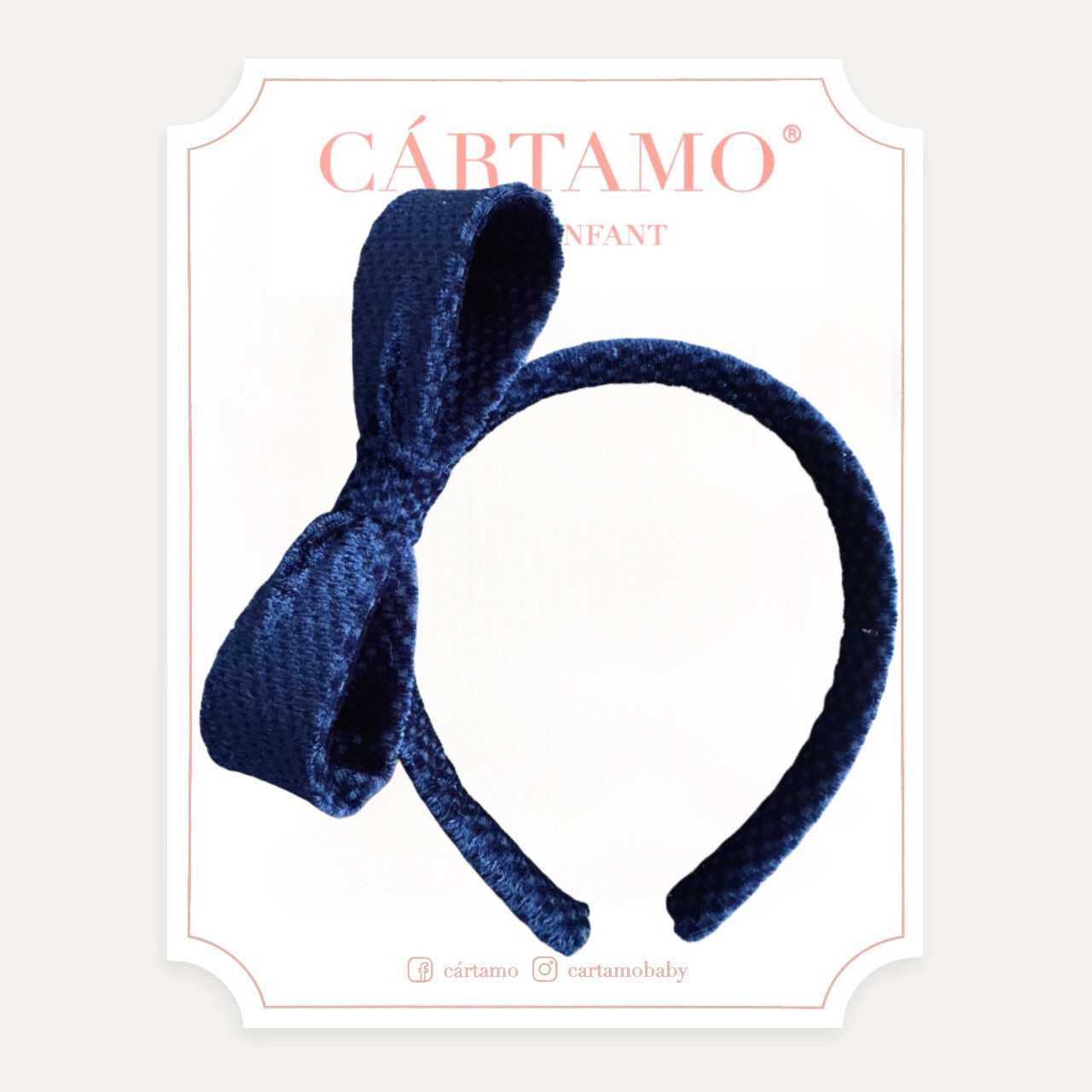 Diadema Velvet Textura