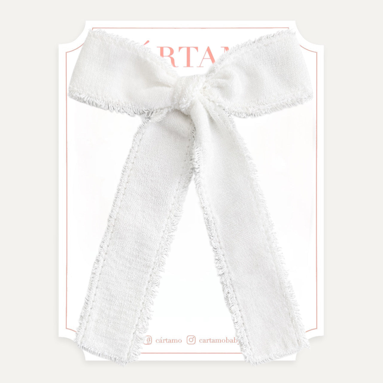 Clip Lazo Listón Velvet