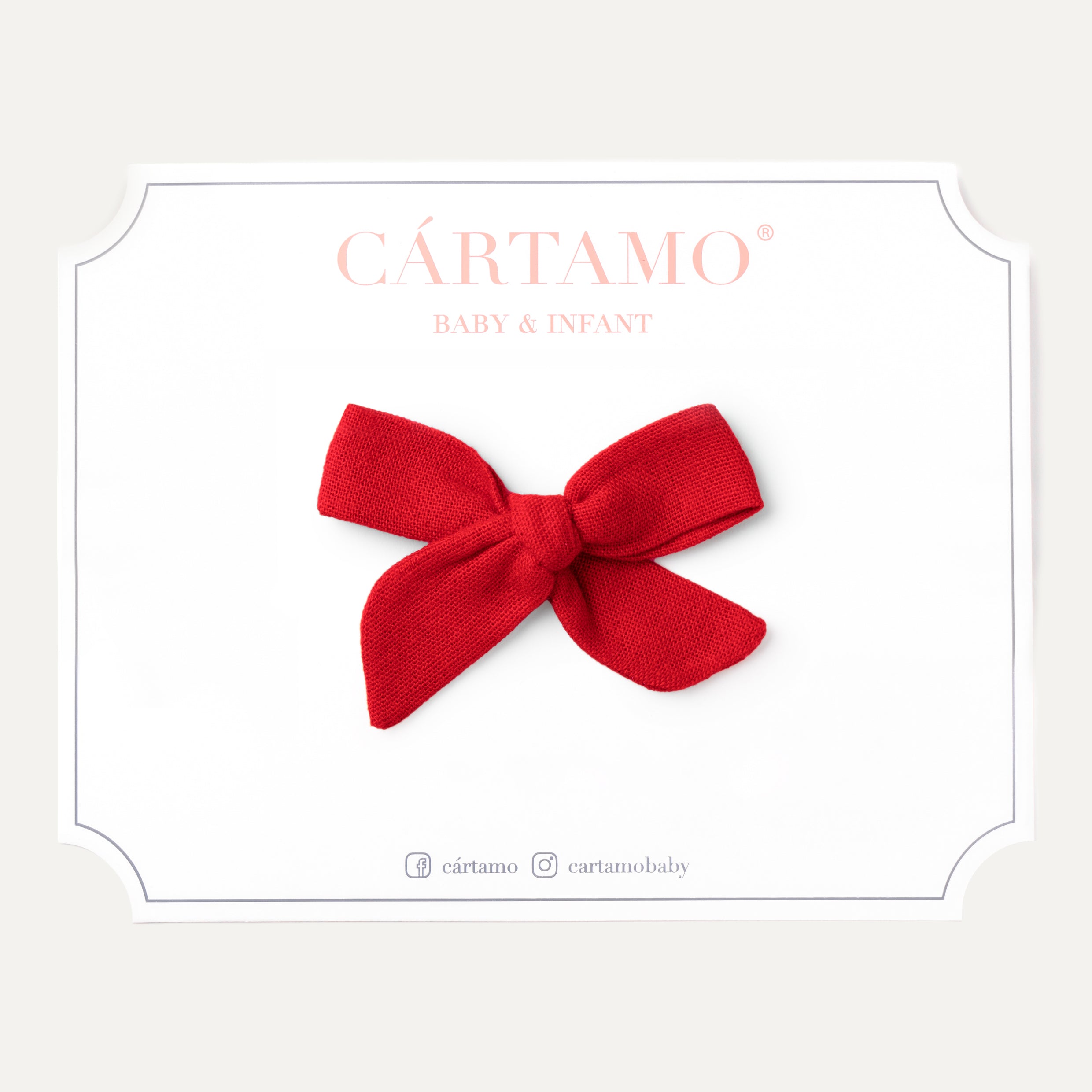 Lazo Lino Rojo