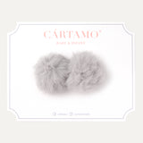 Pompón doble efecto pelo