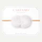 Pompón doble efecto pelo