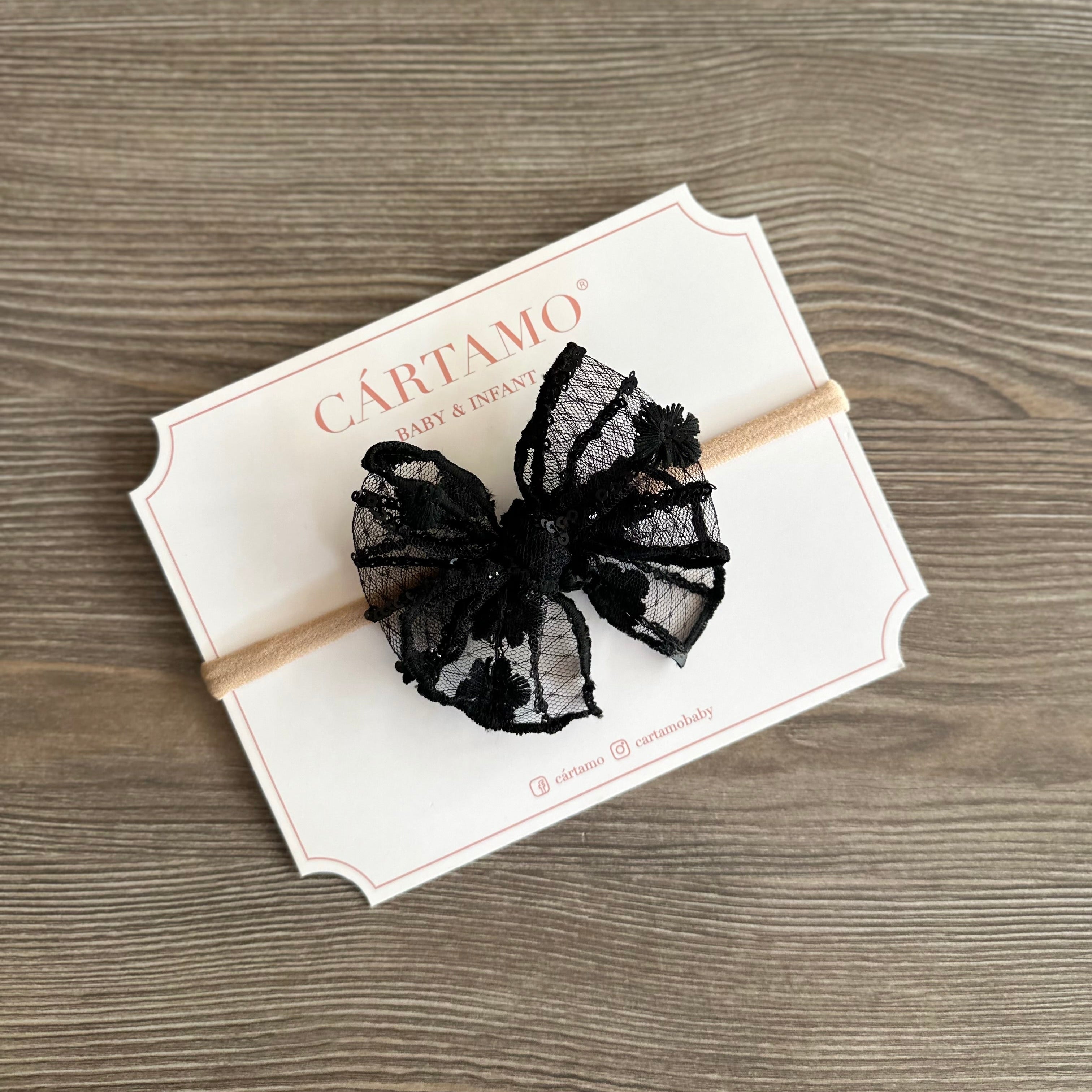 Orilla Bordada Tul con Bordados