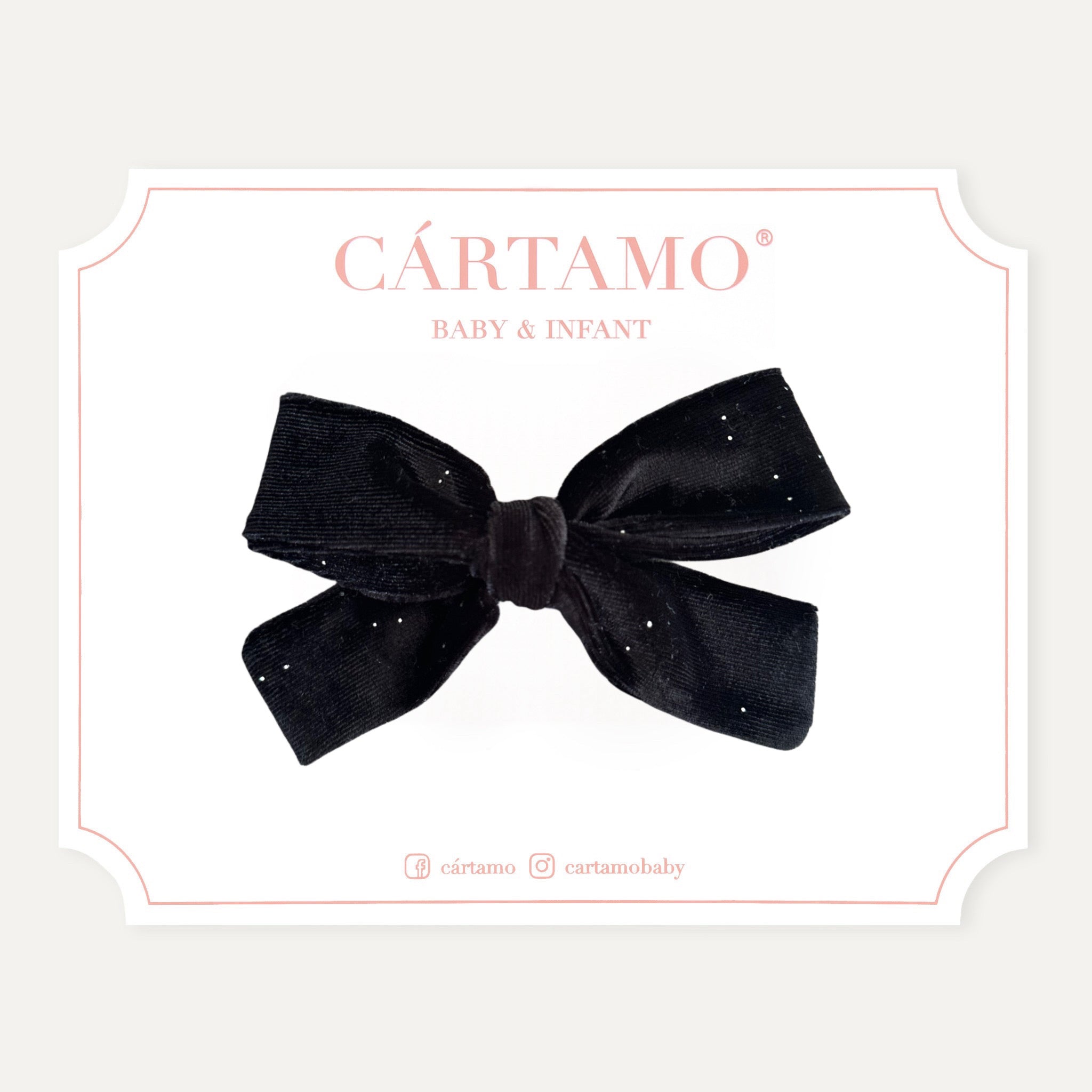 Lazo Velvet Destellos (Bebé y Niña)