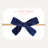 Lazo Velvet Textura (Bebé y Niña)