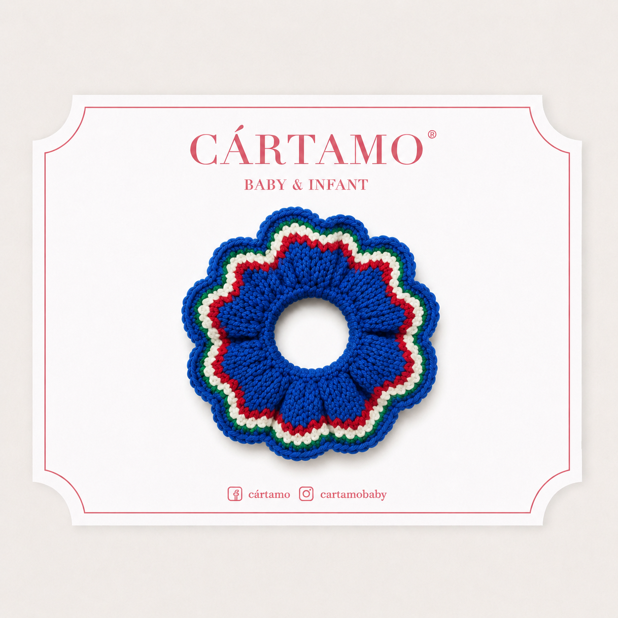Vintage Scrunchies Tejidas a Mano