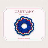 Vintage Scrunchies Tejidas a Mano
