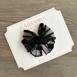 Orilla Bordada Tul con Bordados