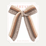 Clip Lazo Tejido Efecto Angora