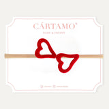 Banda Corazones Fieltro