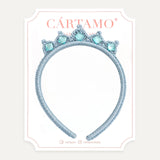 Tiara Glam Tejida a Mano