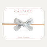 Lazo Gris Metálico (Bebé y Niña)