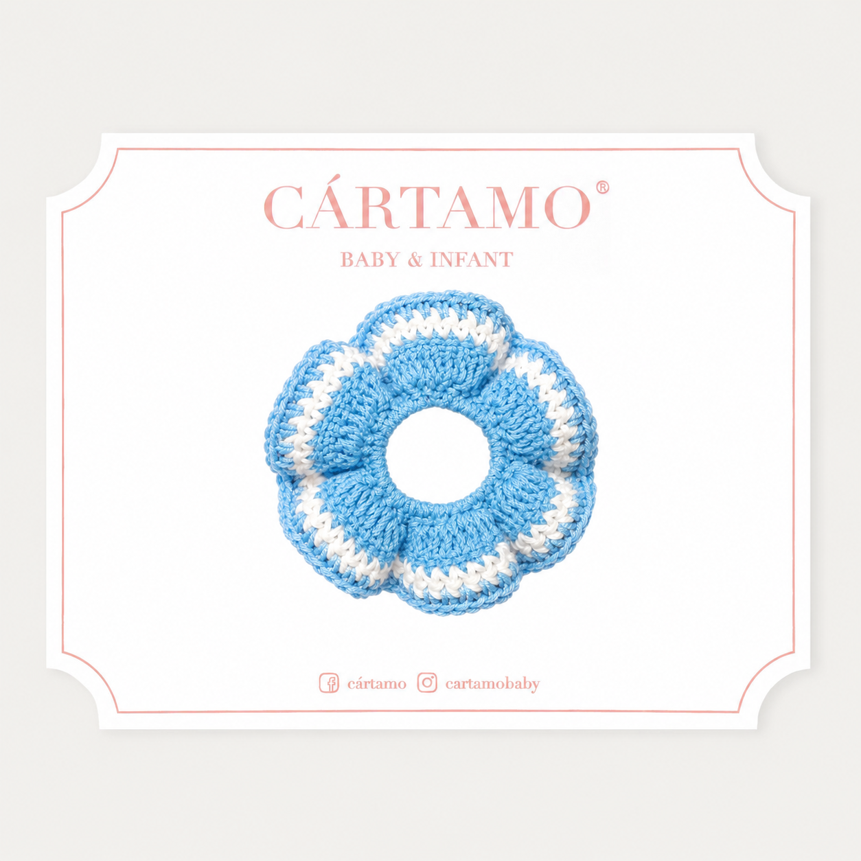 Vintage Scrunchies Tejidas a Mano
