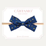 Banda Lazo Denim Estrellas