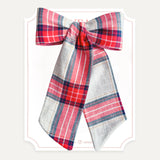 Pony Tail Tartán Rojo/Gris (Niñas y Teens)