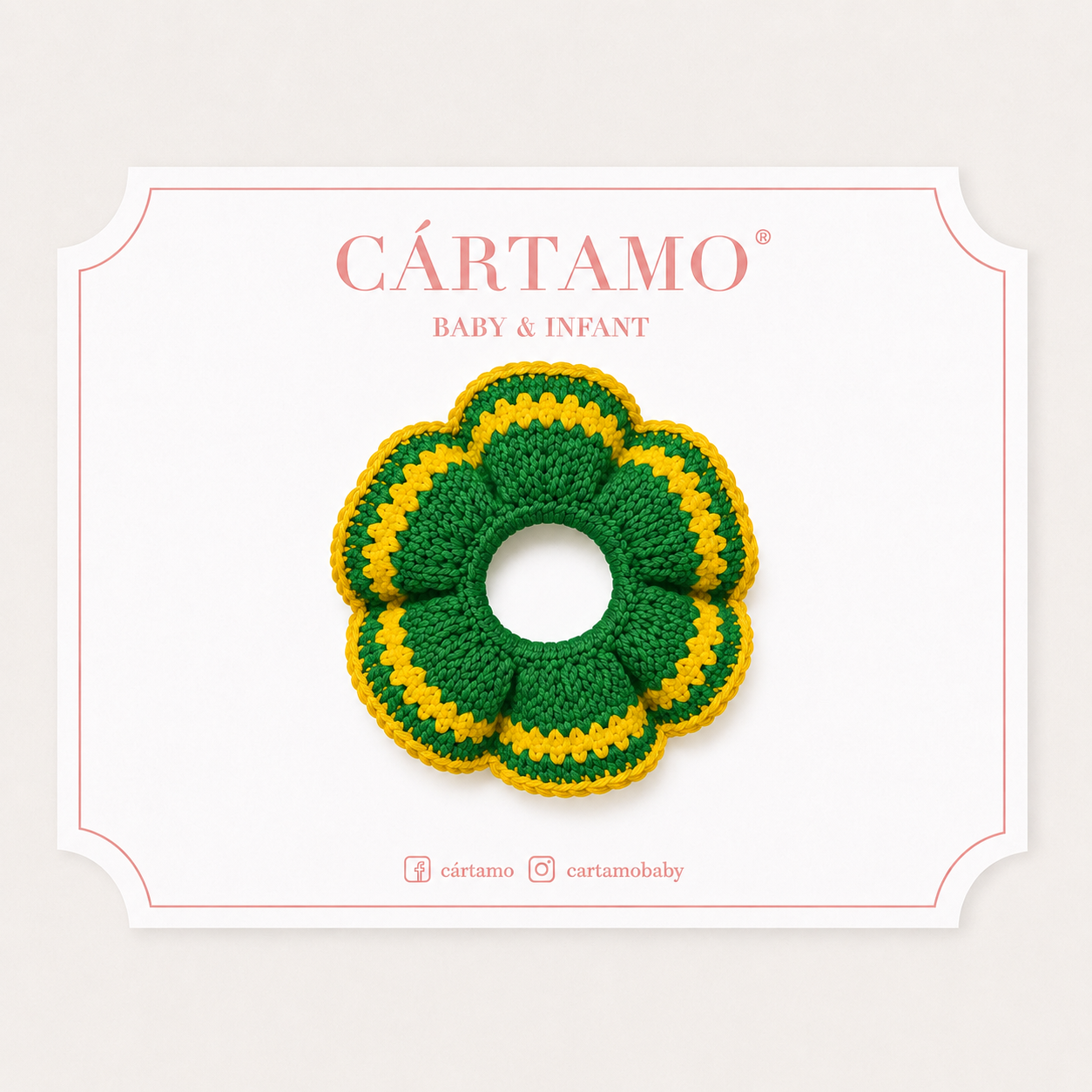 Vintage Scrunchies Tejidas a Mano