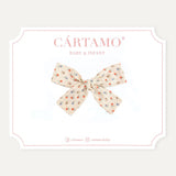 Clip Lazo Mini Flores Neutros