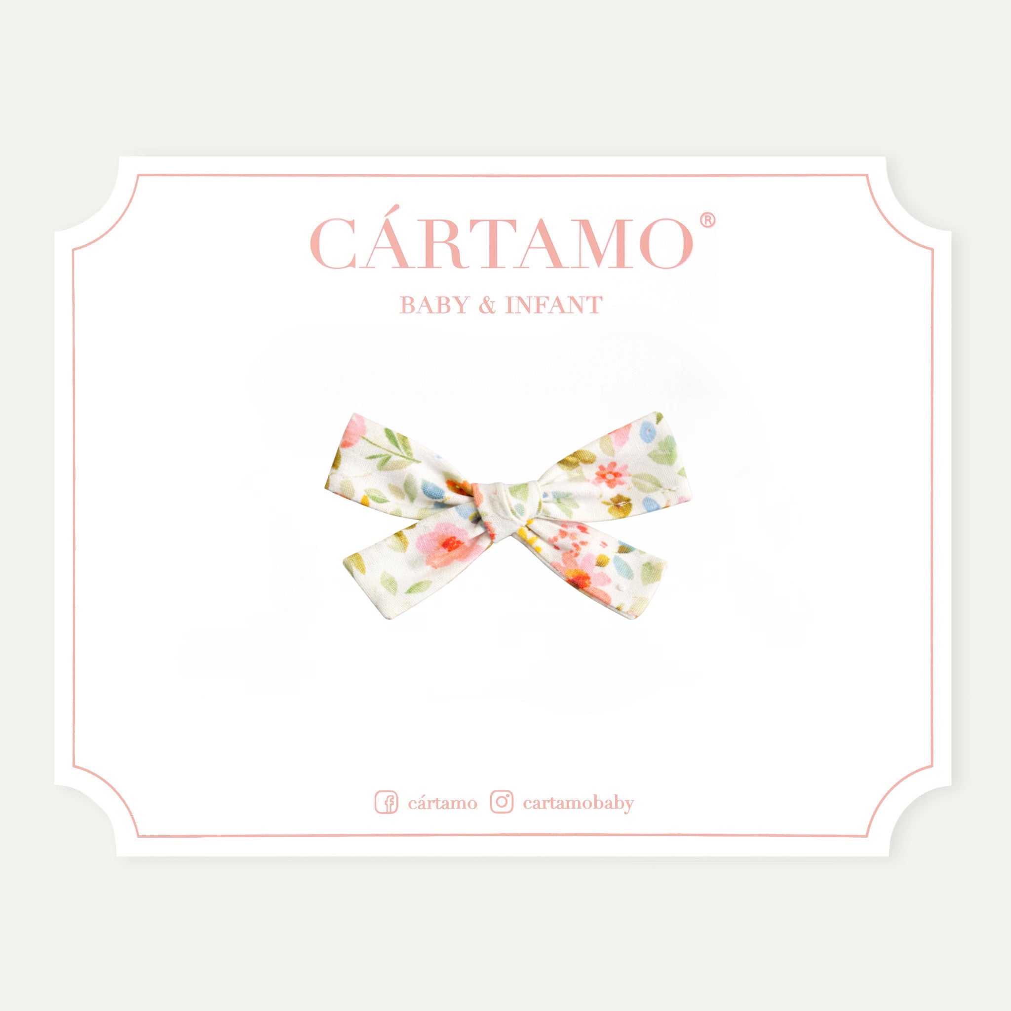 Clip Lazo Flores de Primavera