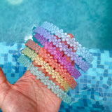 Pack 6 Diademas Waterproof Translúcidas