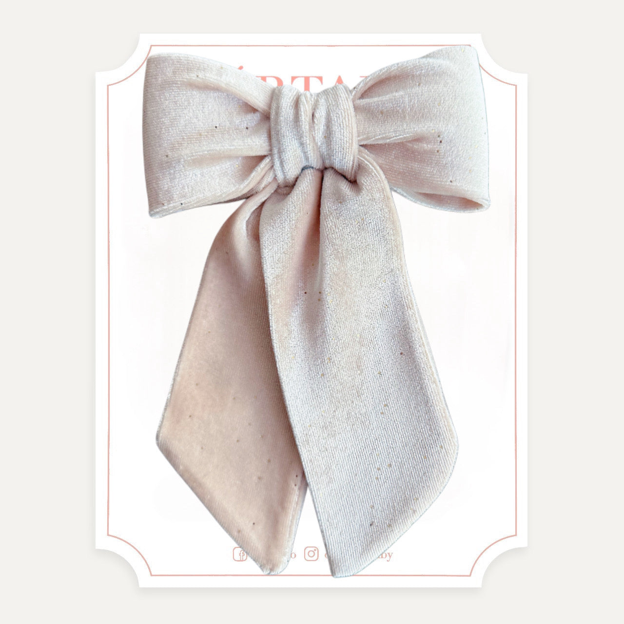 Pony Tail Velvet Destellos (Niñas y Teens)