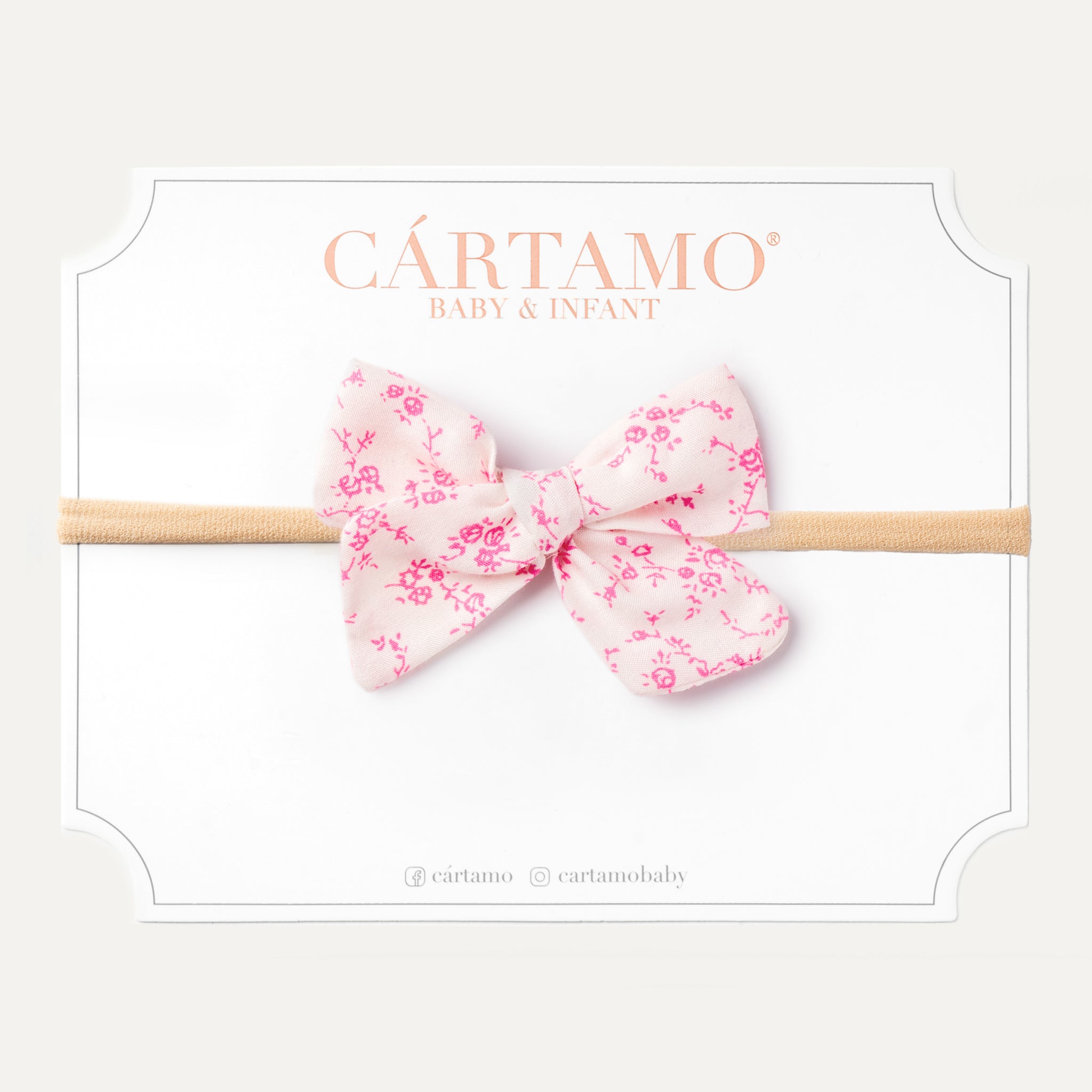 Moños estampados Primavera