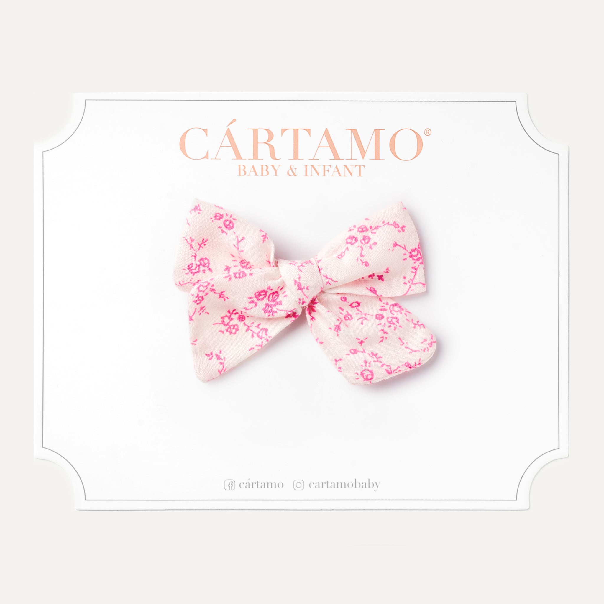 Moños estampados Primavera